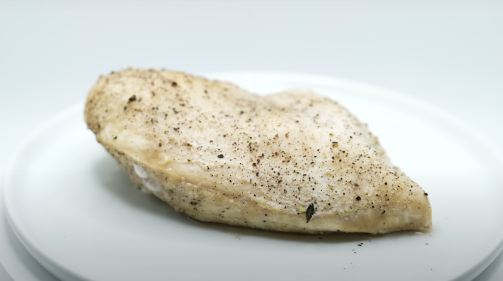 อกไก่นึ่ง